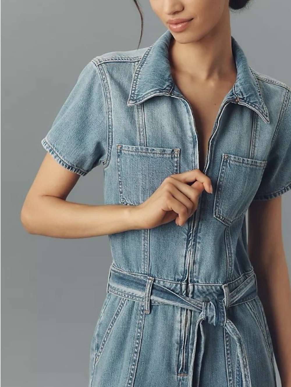 NWT Good American Denim jumpsuit - Picture 5 of 16
